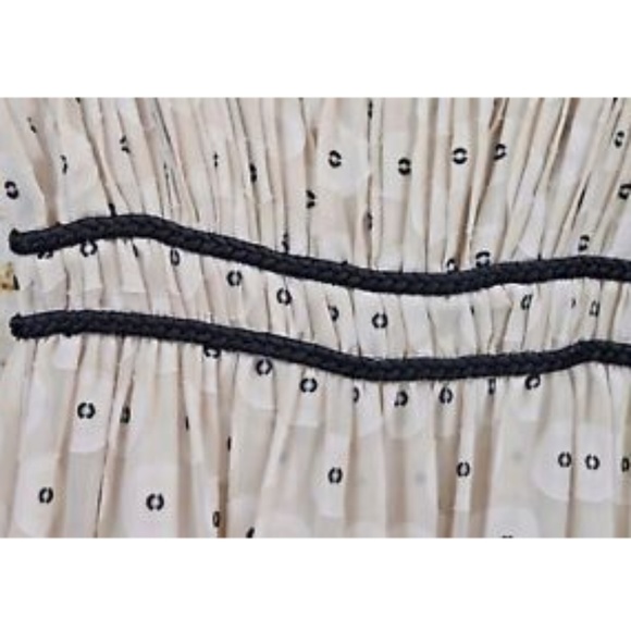 Adrianna Papell Dress Textured Swiss Dot - Picture 5 of 7